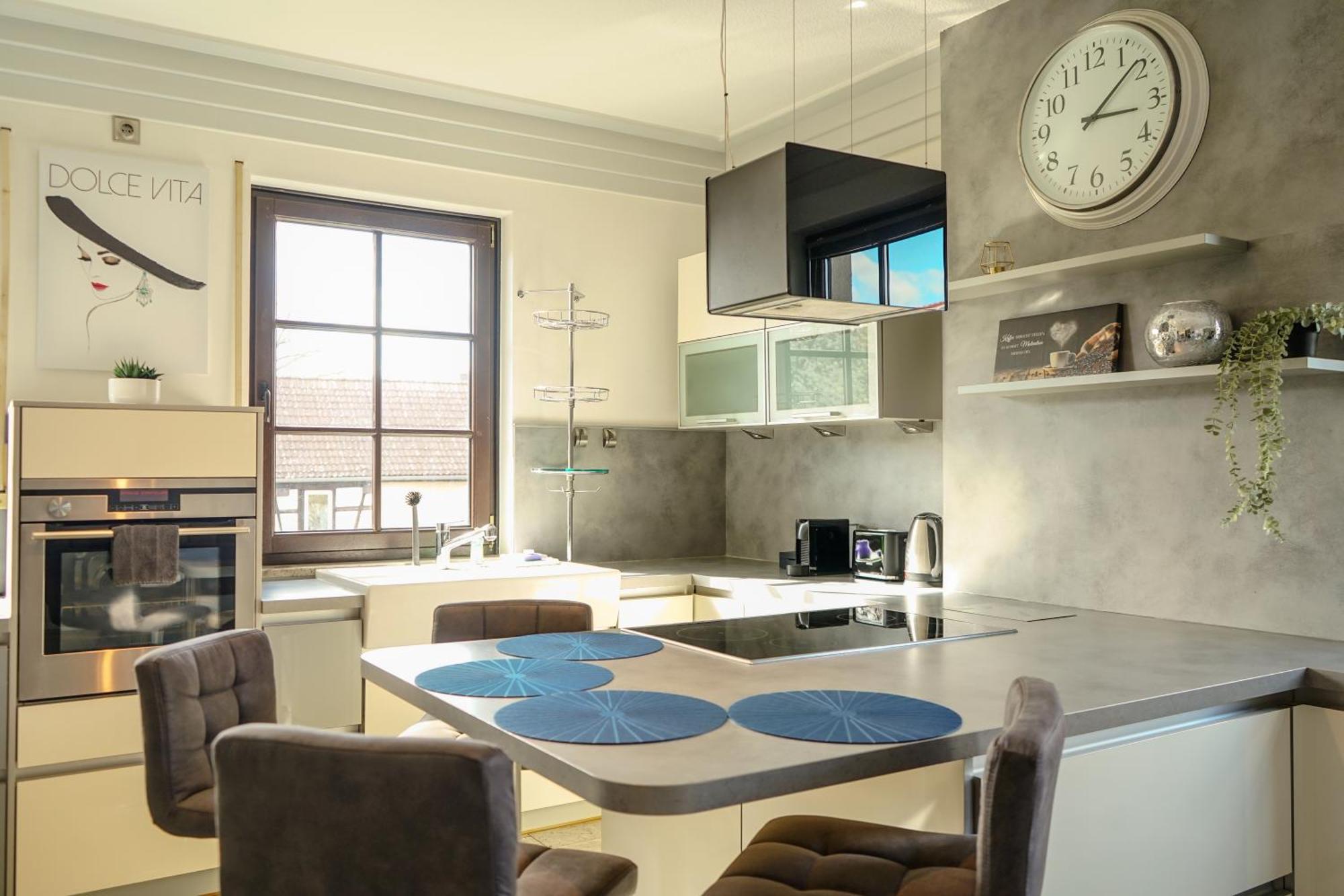2-Raum App Mit Terrasse Jena Zoellnitz Apartment Bagian luar foto