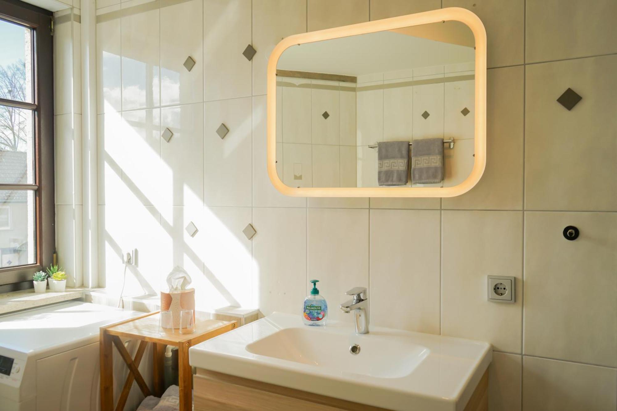 2-Raum App Mit Terrasse Jena Zoellnitz Apartment Bagian luar foto